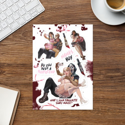 "Horror Movies" Stickers