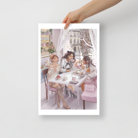 "Bunnies, Gifts and Giggles" Print